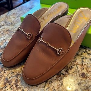 Sam Edelman Linnie Slides in Saddle